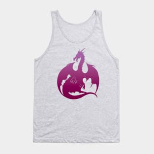 Pink Dragon Tank Top